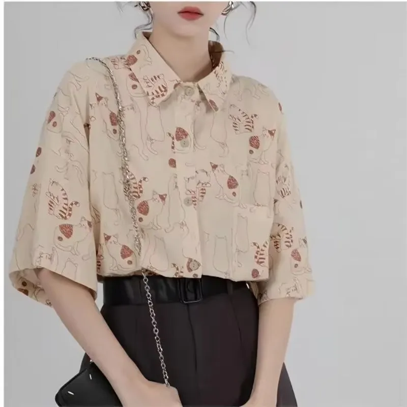 Shirts Women Corduroy Patch Po - مراجعة Korean Student Lifestyle وسعره