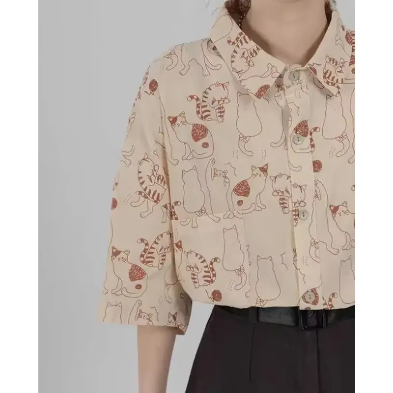 Shirts Women Corduroy Patch Po - مراجعة Korean Student Lifestyle وسعره