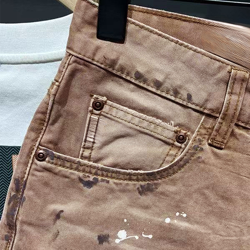 Hip-Hop Streetwear Men's Denim - مراجعة Korean Lifestyle وسعره