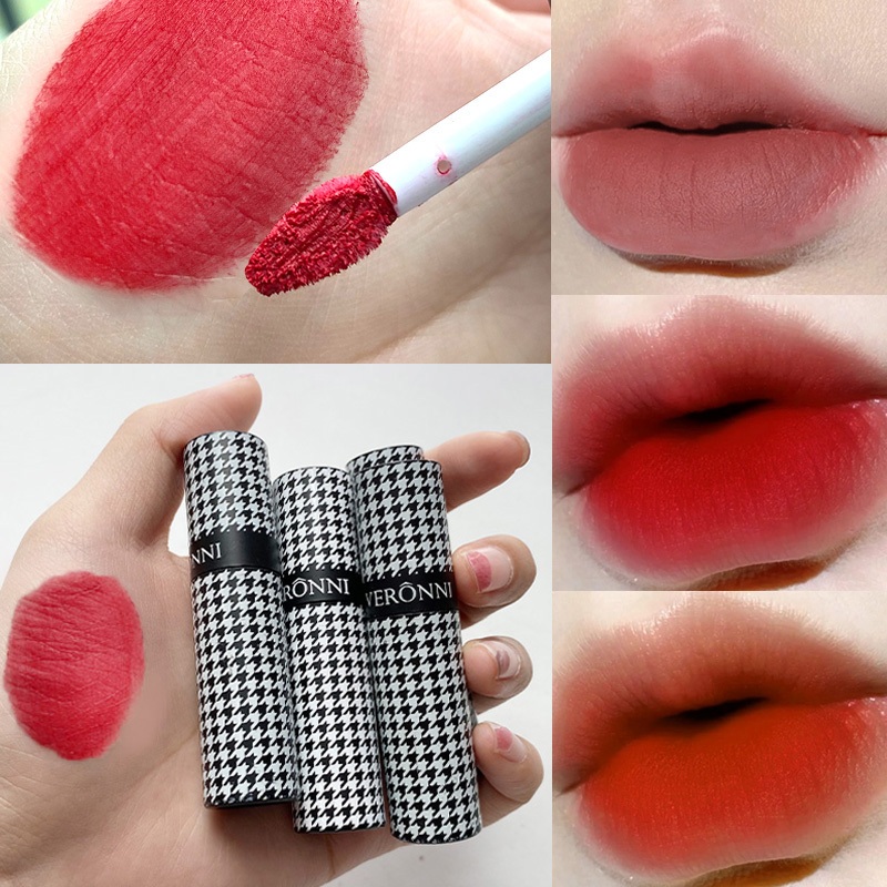Matte Velvet Lip Gloss Lips Mu - مراجعة Lip Tint Korean وسعره