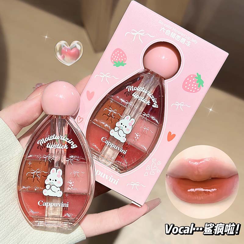 Korean Fashion Six-color Mirro - مراجعة Lip Tint Korean وسعره