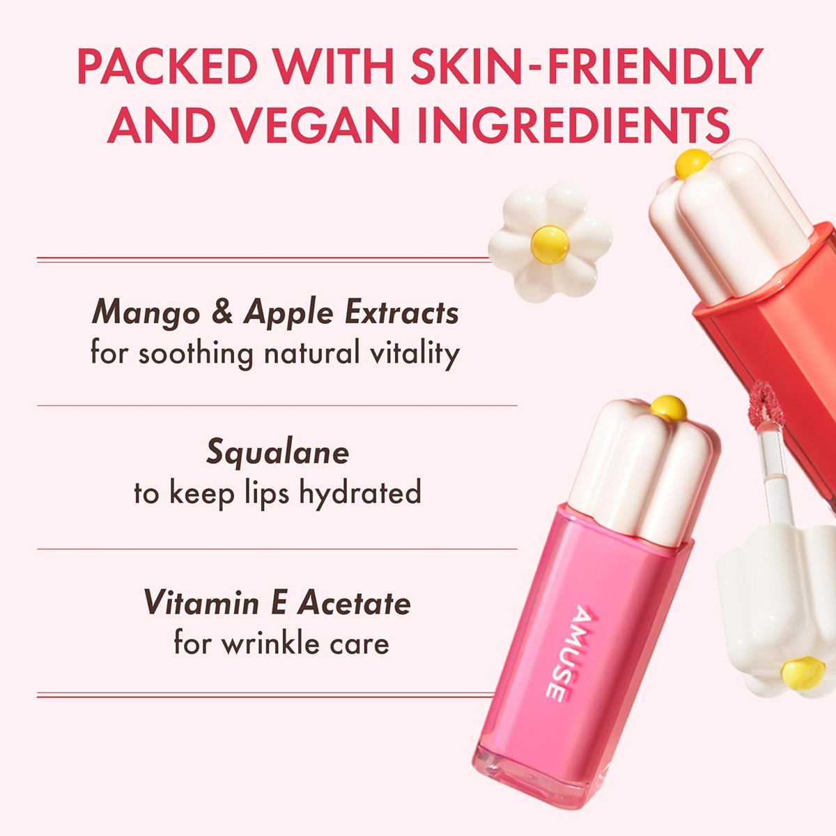 [ClearanceSale] AMUSE DEW TINT - مراجعة Lip Tint Korean وسعره