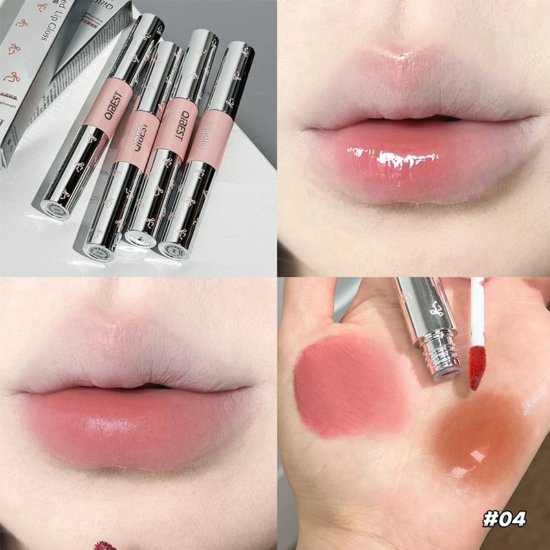 QIBEST Double Head Matte Velve - مراجعة Lip Tint Korean وسعره
