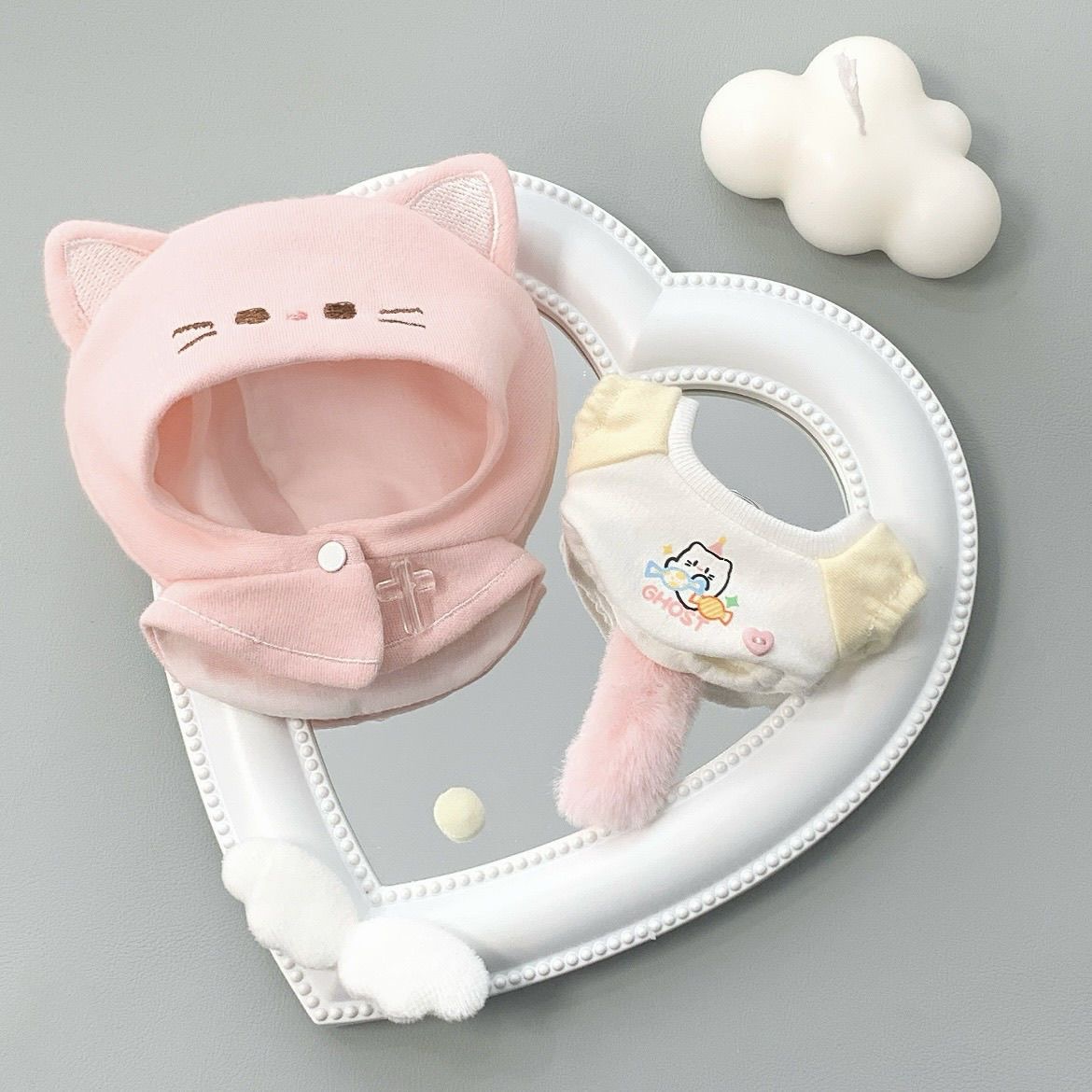 10cm Cotton Doll Cat Ears With - مراجعة Korean Girl Lifestyle وسعره