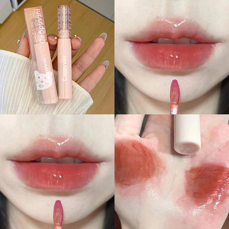 Korean Cherry Red Waterproof M - مراجعة Lip Tint Korean وسعره