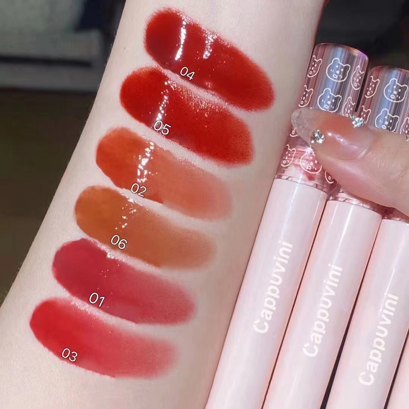 Korean Cherry Red Waterproof M - مراجعة Lip Tint Korean وسعره