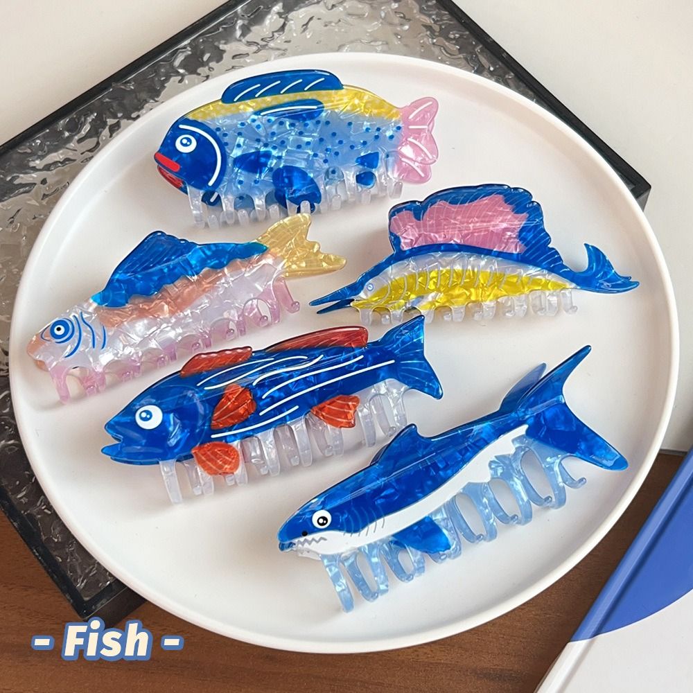Sweet Hairpin Ocean Animal Hai - مراجعة Korean Girl Lifestyle وسعره
