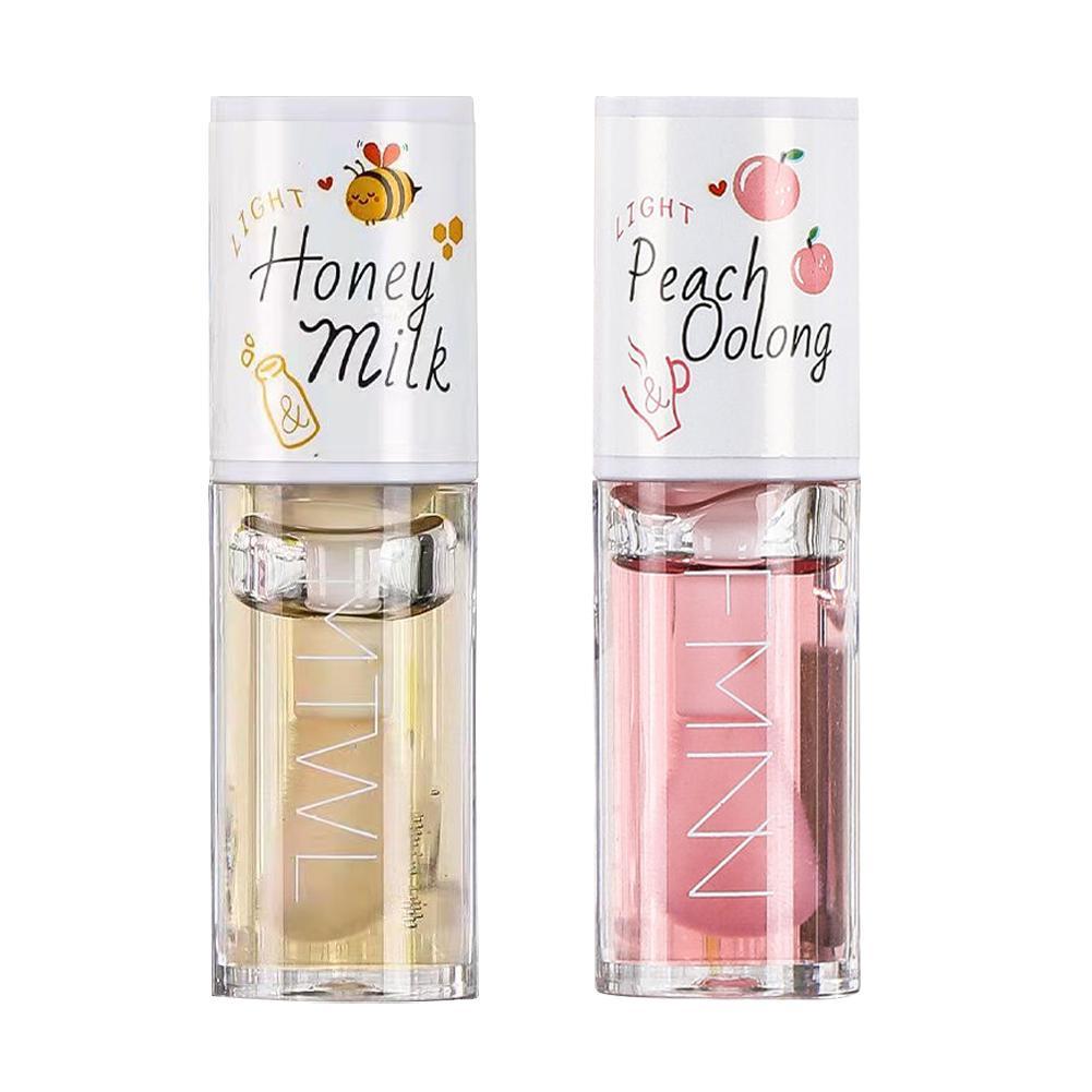 Korean Kawaii Lip gloss Honey  - مراجعة Lip Tint Korean وسعره