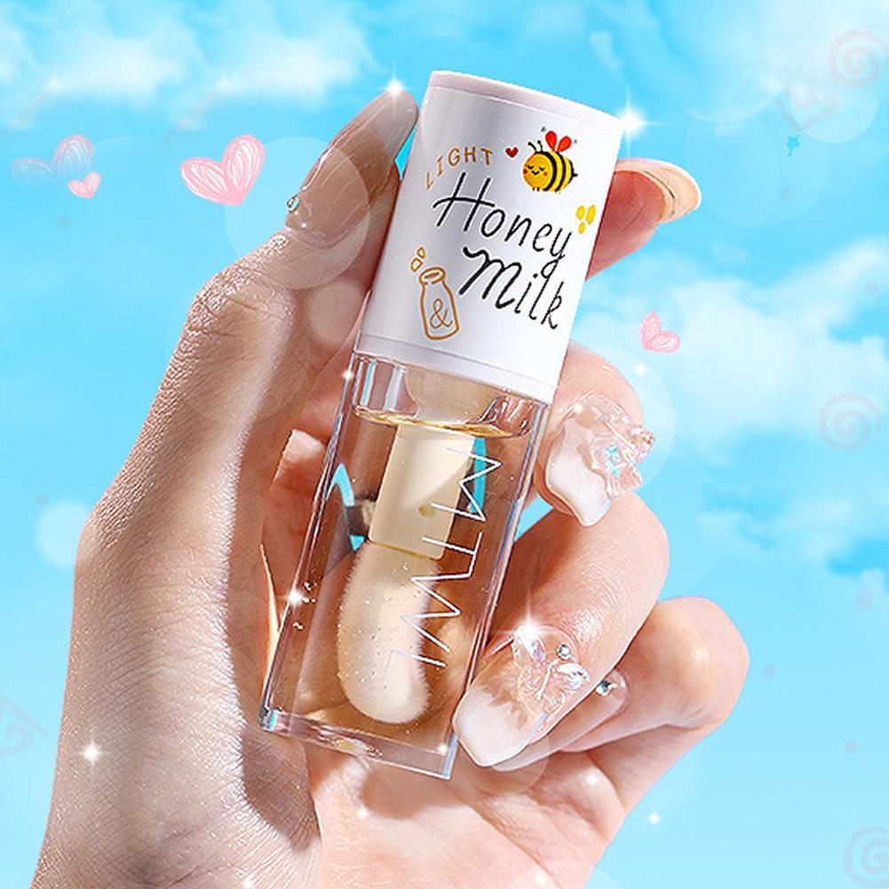 Korean Kawaii Lip gloss Honey  - مراجعة Lip Tint Korean وسعره