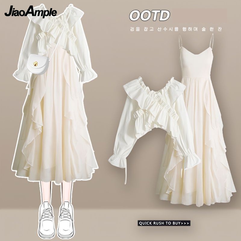 Women's Dress Set 2026 Spring  - مراجعة Korean Lifestyle وسعره