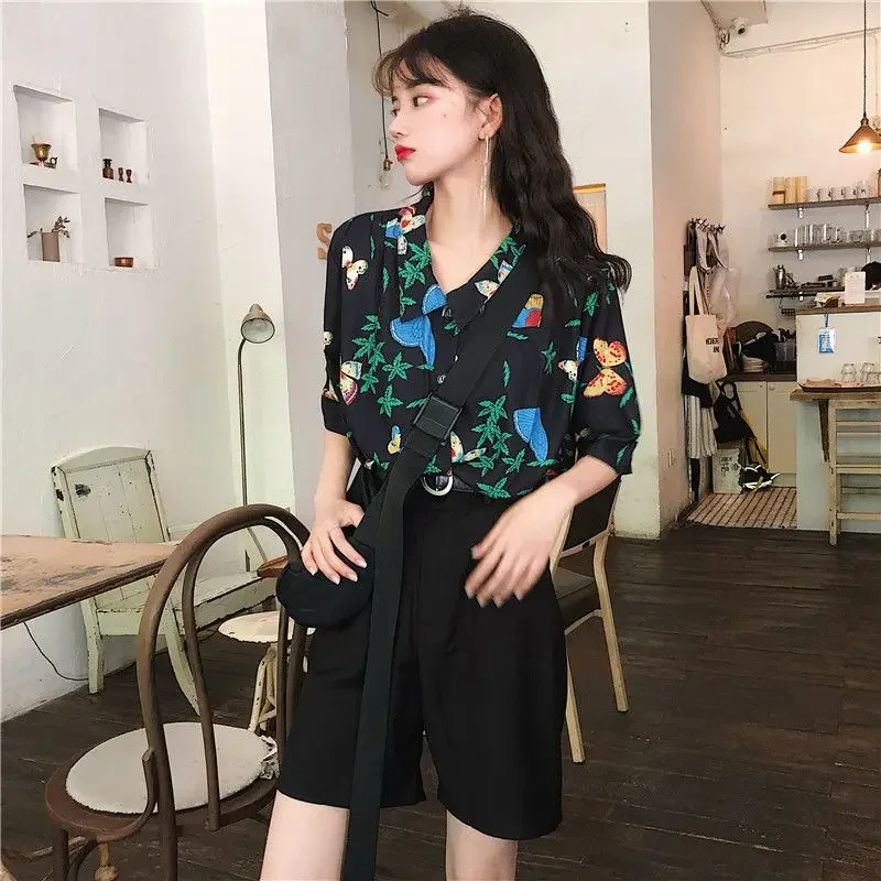 Shirts Women Corduroy Patch Po - مراجعة Korean Student Lifestyle وسعره
