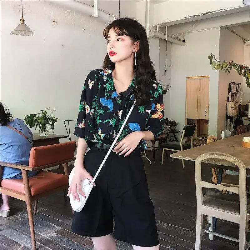 Shirts Women Corduroy Patch Po - مراجعة Korean Student Lifestyle وسعره