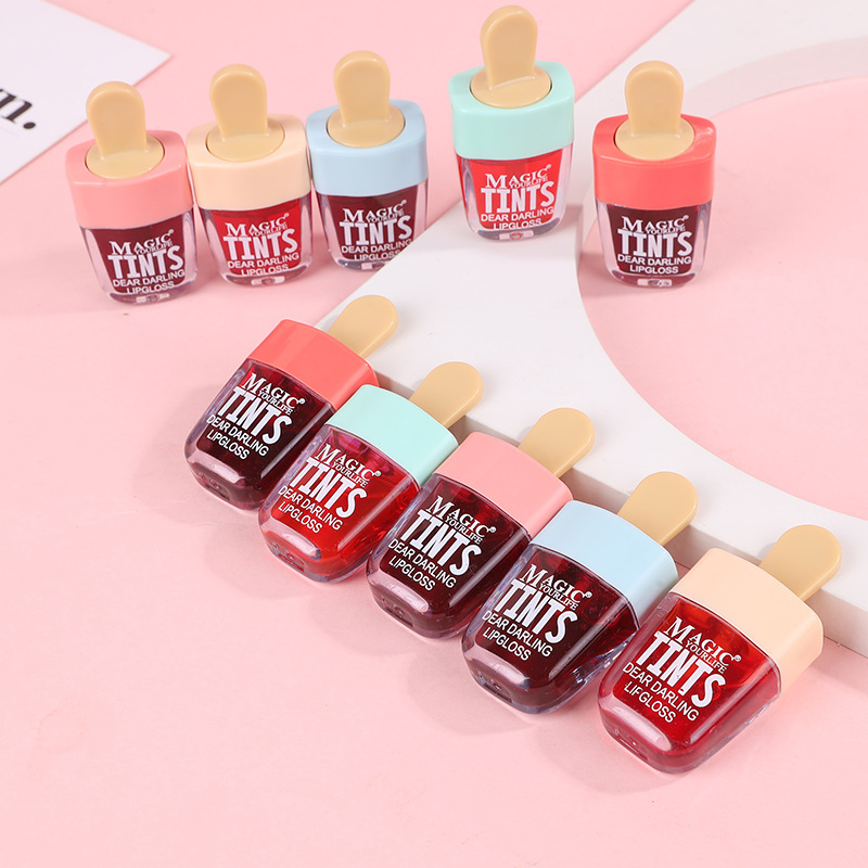 12Pcs Korea Fruit Lip Tint Ice - مراجعة Lip Tint Korean وسعره