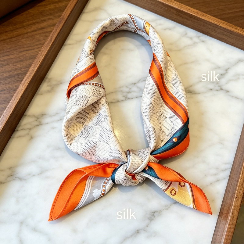 Korean Small Scarf Versatile D - مراجعة Korean Lifestyle وسعره