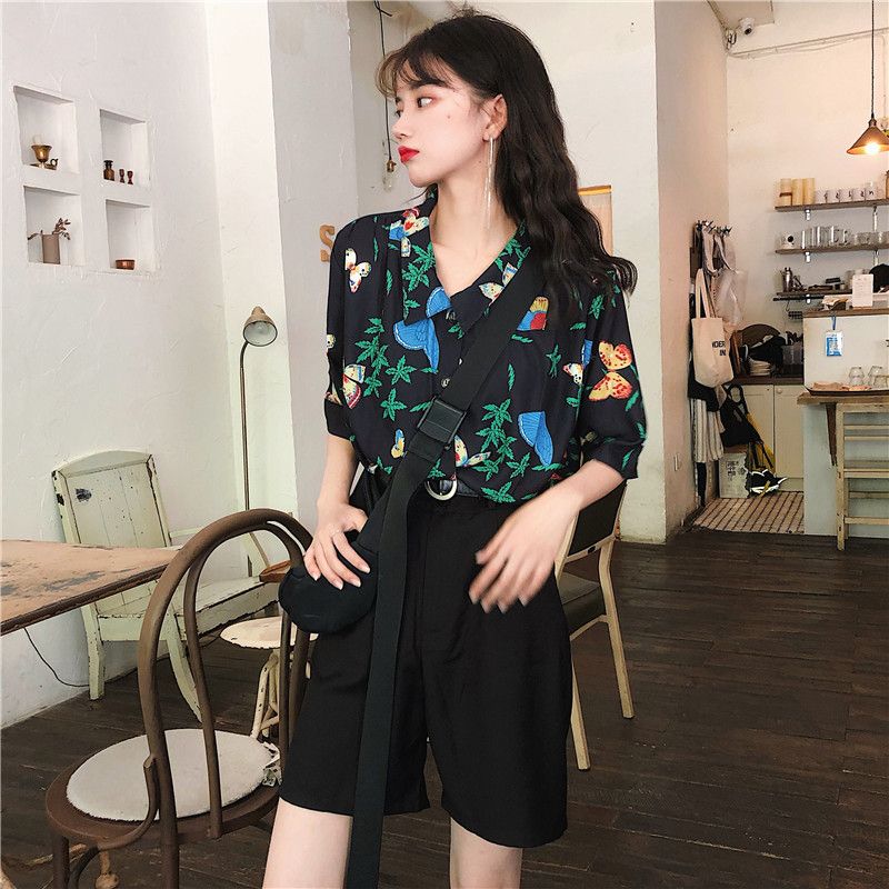 Shirts Women Corduroy Patch Po - مراجعة Korean Student Lifestyle وسعره