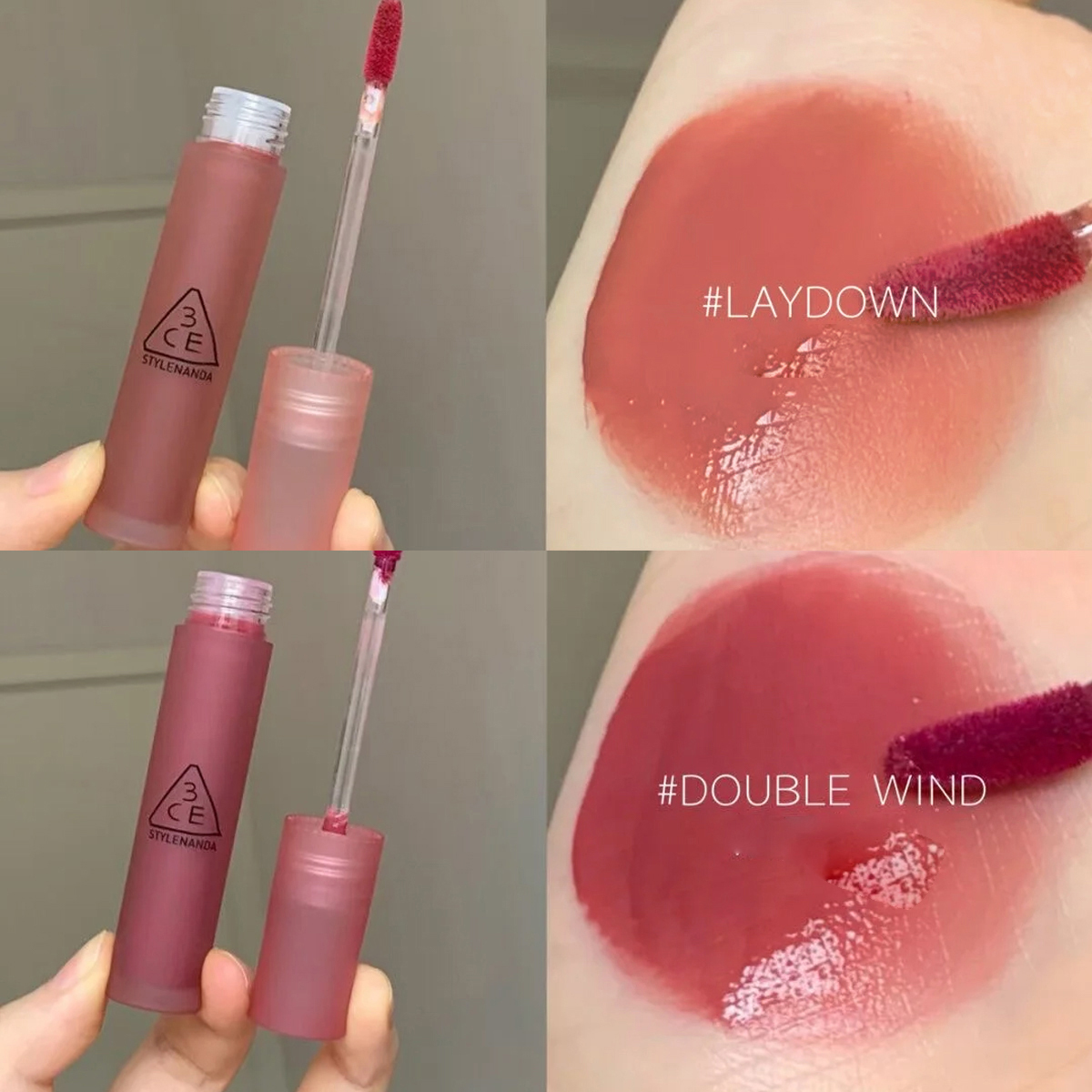 3CE BLUR WATER TINT,Buildable  - مراجعة Lip Tint Korean وسعره