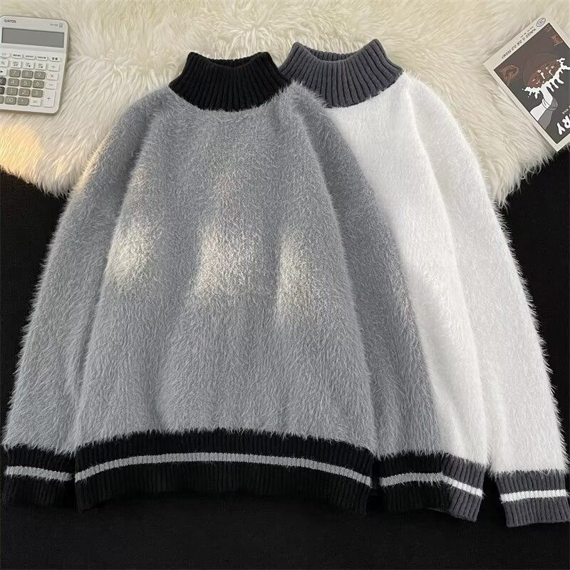 Fur Collar Pullovers Estampado - مراجعة Modern Korean Lifestyle وسعره